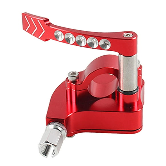 jinwen Universal Thumb Throttle 7/8\\\" 22mm CNC Aluminum Alloy for ATV Quads Red