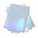 thumbnail image 5 of Papel Adhesivo Holográfico, 22 Hojas Práctica Película Aluminizada Por Láser Secado Rápido Absorción De Tinta Rápida Papel Adhesivo Holográfico Imprimible A4 Para, 5 of 7