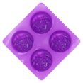 thumbnail image 4 of Molde de Jabón, Moho Redondo Morado para Cocina para El Hogar, 4 of 7