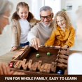 thumbnail image 2 of Shut The Box Game Ropoda, 12 números mejorados para adultos y niños, 2 of 7