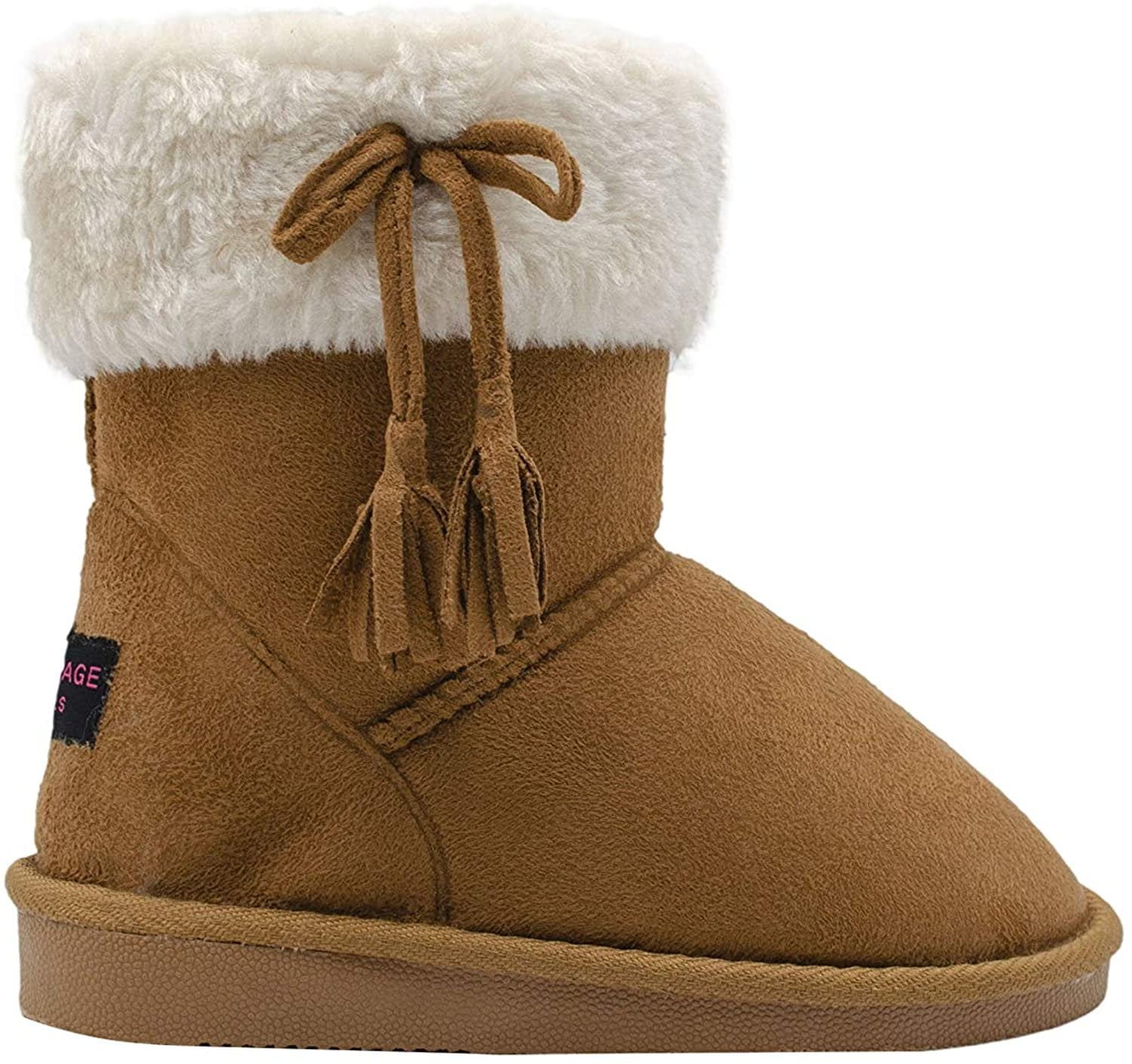 girls brown boots size 12