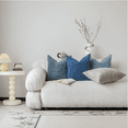 thumbnail image 6 of Set of 4 Neutral Couch Throw Pillow Covers, Blue Decorative Farmhouse Boho Throw Pillows for Living Room, Couch, Bed, Sofa Soft Corduroy Accent Home Decor ( No Pillow 18x18 Inch), 6 of 7