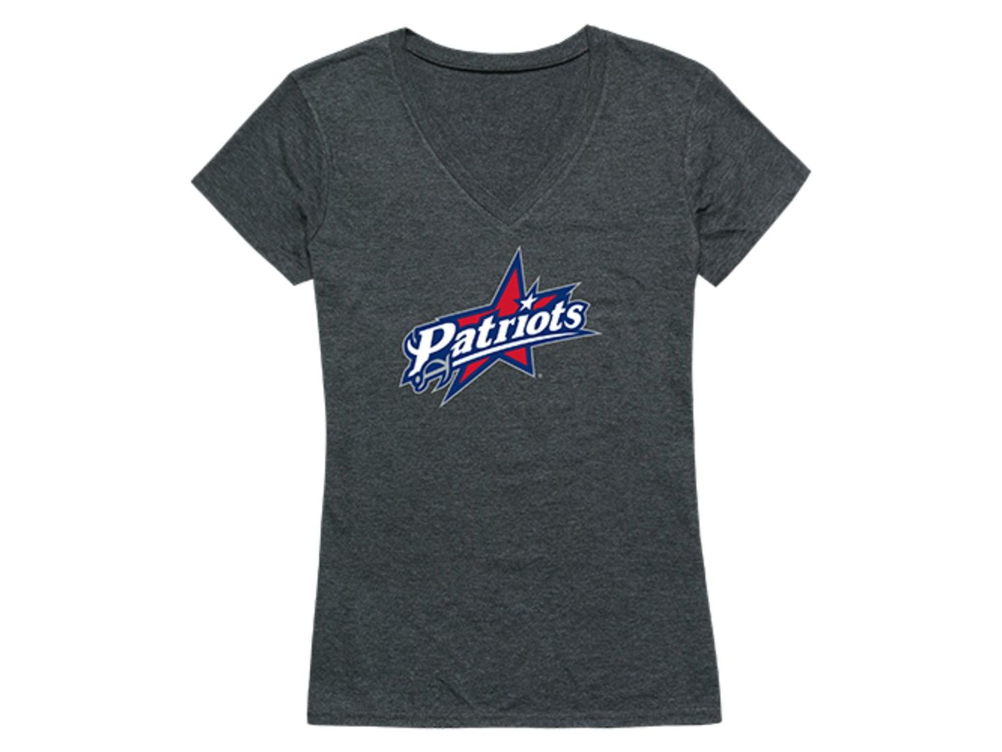 FMU Francis Marion University Patriots Womens Cinder T-Shirt Heather  Charcoal Small at  Women's Clothing store