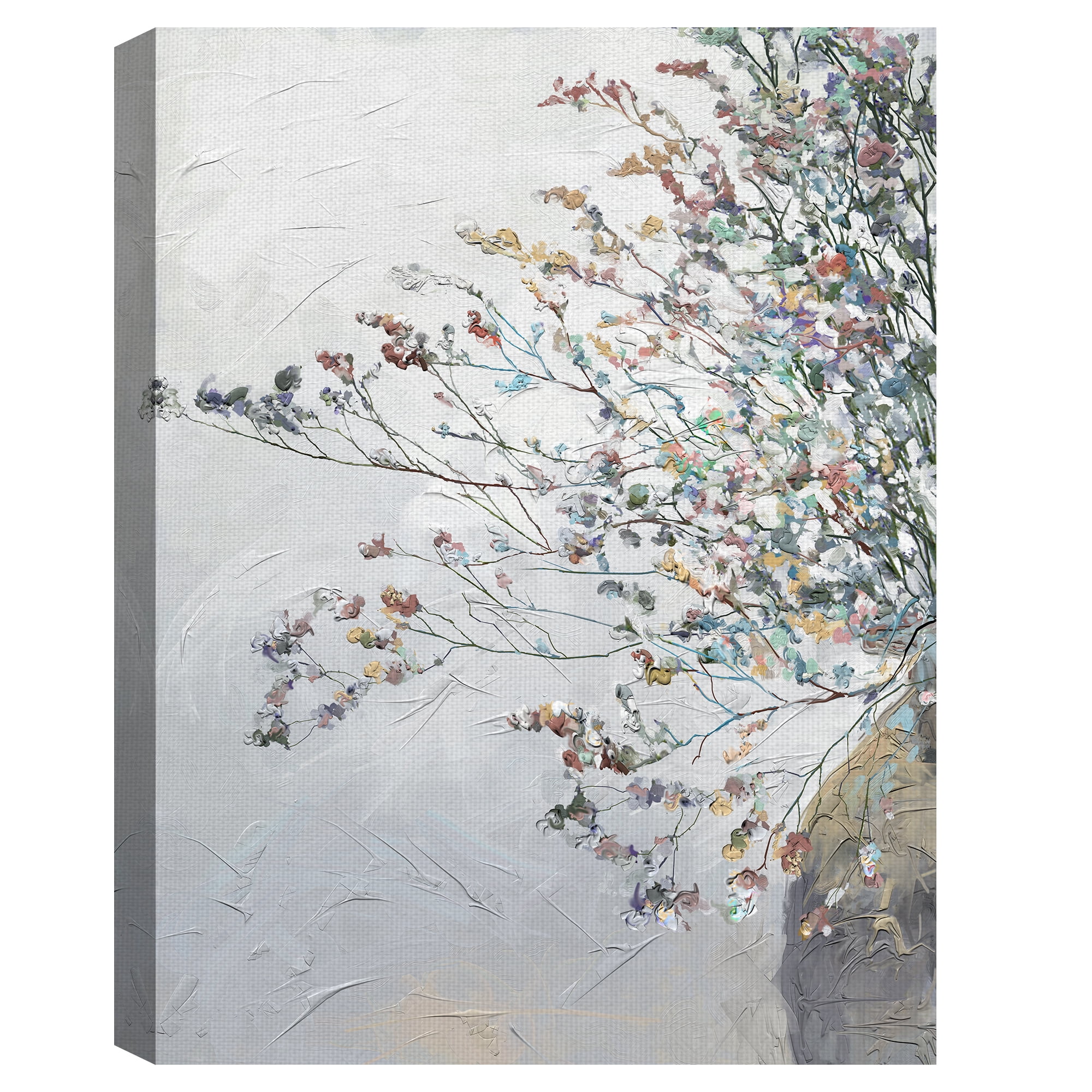 Fine Art Canvas Bellaflora Flowers in Vase by Studio Arts Canvas Art Print