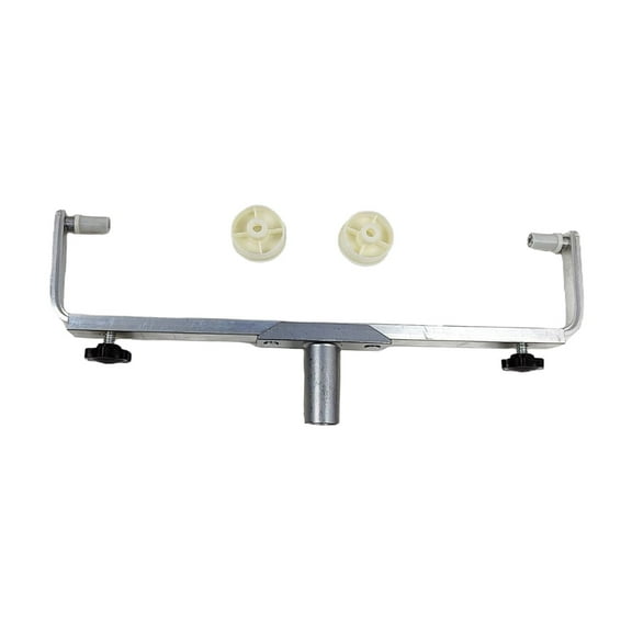 12~20" Paint Roller Frame, Heavy Duty Double Arm Paint Roller Frame for Large Surface Painting, Extension Pole, Ceilings