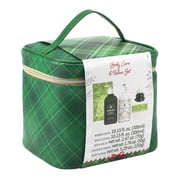 Body Care Portable Travel Set for Women, Relax and Care Set with Bubble Bath, Lotion, Bath Salts, Scented Candle, and Body Scrub