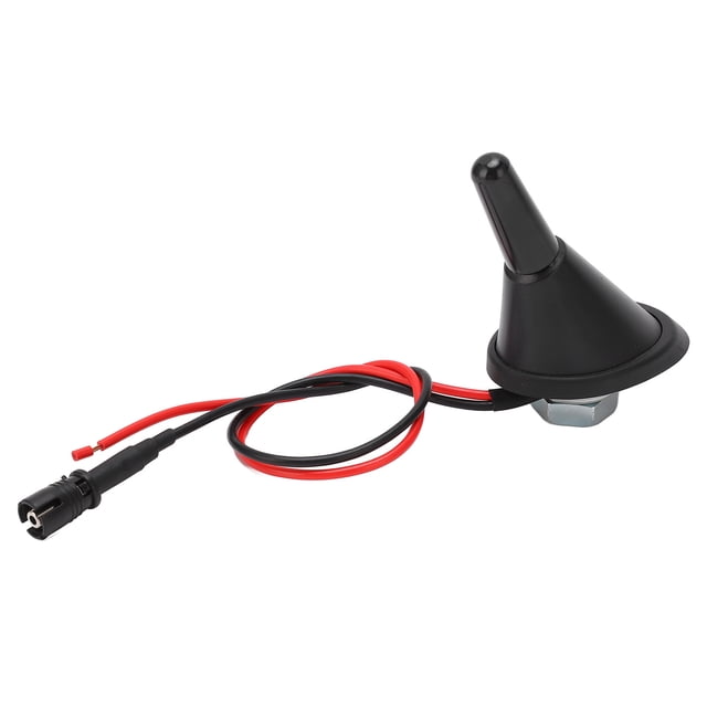 Antena de techo de coche Raku 2 Base con kit amplificador tipo corto diseño compacto Universal para automóviles
