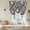 Brown, variant on Yellow Paisley Tie Up Curtains for Windows, Adjustable Balloon Window Shades, Ethnic Vintage Floral Botanical Abstract Kitchen Window Treatments Farmhouse Short Curtains with Rod Pocket 42"x45"