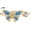 Gold plated, variant on Butterfly Ring 18K White Gold/Gold Plated 925 Sterling Silver Adjustable Open Ring CZ Butterfly Ring Anniversary Birthday Jewelry Gift for Her Mom, Girlfriend, Wife