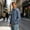 Blue, variant on Mens Dress Shirts Casual Lapel Collar Versatile Comfy Long Sleeve Work Shirt Fashion Solid Color Button Down Tops