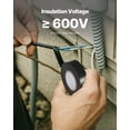 thumbnail image 3 of VEVOR 600V Electrical Tape, 10 Rolls, 3/4 in x 66 ft General Purpose PVC Insulating Wire, 0℉ to 221℉ Flame Retardant, Waterproof, Secure Adhesion, Weather Resistance, for Electrical Equipment, Black, 3 of 9