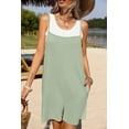 thumbnail image 2 of Ekouaer Summer Rompers for Women Floral Beach Sleeveless Shorts Overalls Boho Outfits 2026 Jumpsuit With Pockets, 2 of 6