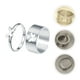 thumbnail image 4 of 2 unids Chic Anillo de dedo Decoración de Dedo Joyería Joyería para Dama (Plata), 4 of 7