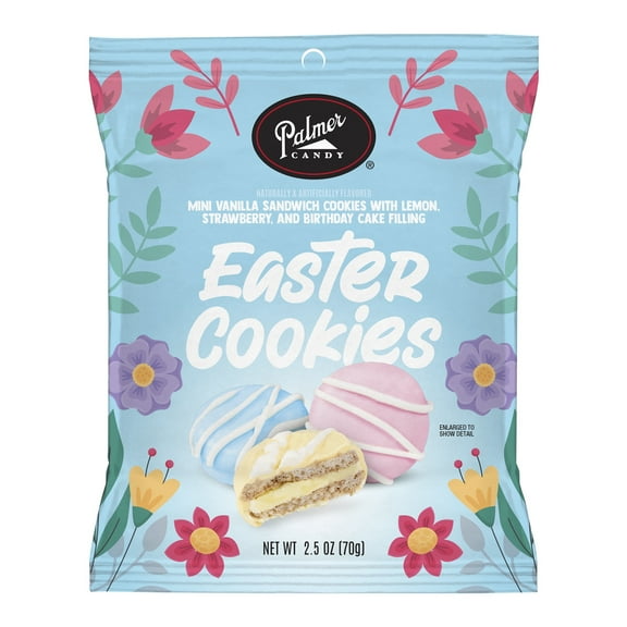 Palmer Candy Easter Enrobed Cookies, 2.5 oz (70g)