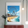 thumbnail image 2 of Diamond Art Kits for Adults - 5d Beach Ferris Wheel Seaside Fun Diamond Painting for Adults, Diamond Art for Adults Beginners, Diamond Painting Kits for Adults for Home Wall Decor, 2 of 7