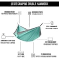 thumbnail image 3 of Legit Camping Double Hammock - Camping Hammock, Portable Hammock, Hammocks, 3 of 6