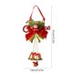 thumbnail image 3 of Adorno colgante para el árbol de campanas de Navidad | Campana festiva de PVC para Papá Noel | Accesorio de decoración navideña | Oro, Rojo, Plata | 1 Pieza | 12,2x5,5 pulgadas | Cinta incluida, 3 of 6