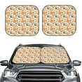thumbnail image 2 of Gukieu Autumn With Hedgehog Print Car Windshield Sun Visor, Foldable Anti-UV Car Sun Visor Suitable for Vans, Trucks Car Accessories-Small, 2 of 6