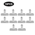 thumbnail image 2 of 10Pcs Stainless Steel Food Sealing Clips for Snack Storage Bag, Durable and Tight Occlusion, Kitchen Supplies, 2 of 7