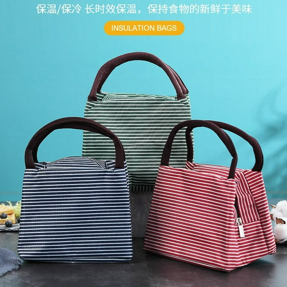 Cold Insulation Bag Thickening Lunch Box Bag Ice Bag Student Handheld Waterproof Lunch Box Bag