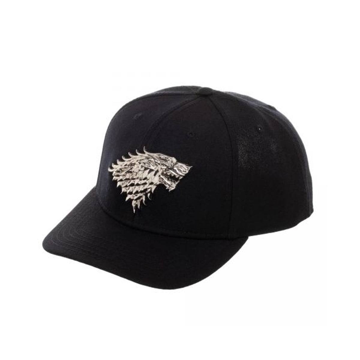 bioworld Game of Thrones Black Baseball Hat Metal Lannister Crest Adjustable Ballcap bioworld Game of Thrones Black Baseball Hat Metal Lannister Crest Adjustable Ballcap