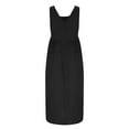 thumbnail image 3 of Hvyesh Overall Dress for Women Loose Adjutable Strap Jumper Dress Plus Size Casual Maxi Dresses with Pockets, 3 of 6