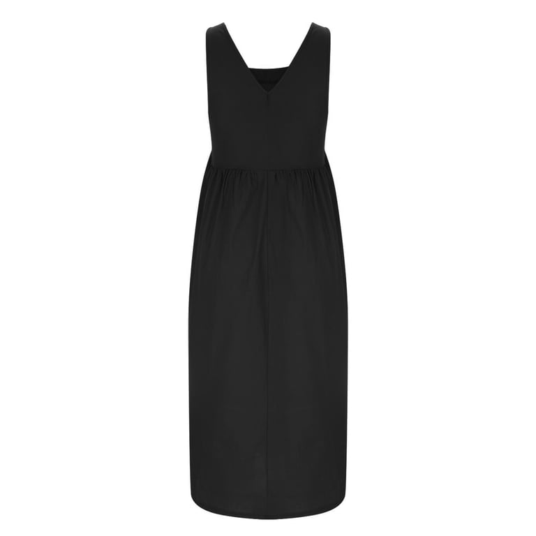 Weiqiqre Summer Dresses for Women Jumper Dress with Pockets Summer Casual Suspender Straps Tiered Maxi Dress - Walmart.com Weiqiqre Summer Dresses for Women Jumper Dress with Pockets Summer Casual Suspender Straps Tiered Maxi Dress - Walmart.com