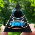 thumbnail image 3 of Kuymtek Cristal Orgonita Pirámide Obsidiana Curación Reiki Chakra Oficina, 3 of 8