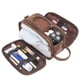 thumbnail image 1 of Neceser HUOGUO para hombre, kit de afeitado de viaje grande, impermeable, 1 of 5
