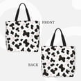 thumbnail image 4 of Single Shoulder Bag Convenience Bag 19.6×15.7×5.9in Light And Weight-Free Main Pocket Large Portable And Single Shoulder Back Simple Cow-Print Pattern1_1, 4 of 7