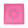 thumbnail image 1 of CTM® Metallic Gold Paisley Print Bandana, 1 of 1