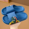 thumbnail image 2 of Godom Boys Slippers Comfort Non-Slip Slipper Summer Shower Shoes Indoor Outdoor Shoes, 2 of 5