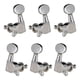 thumbnail image 2 of 6pcs Aleación de zinc Retro 3R3L Cabeza de afinación Teclas de afinación para guitarra acústica eléctrica - Plata, 2 of 8