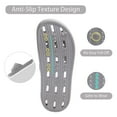 thumbnail image 4 of NeedBo Womens Mens Shower Shoes Non Slip Quick Drying House Sandal Slippers Indoor Home Bedroom Pool Spa Guest College Dorm, Grey Size 6, 4 of 7