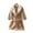 Brown, variant on CSCHome Toddler Kids Autumn Bathrobe for Girl Boy,Solid Fleece Cotton Robe Skin-Friendly Fuzzy Beach Towel Bathrobe Soft Bath Towel with Belt for 3-12 Years Old