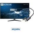 thumbnail image 4 of Cable Matters USB C to HDMI Cable (USB-C to HDMI Cable) Supporting 4K 60Hz in Black 6 ft, 4 of 5