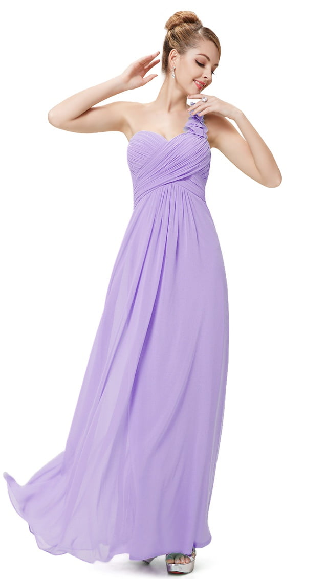 ever pretty one shoulder dress