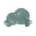 thumbnail image 1 of Vajilla Moderna De Cerámica Chefmaker Modelo Tahoe O Para 4 Personas 16 Piezas  Color Verde acabado Granito, 1 of 4