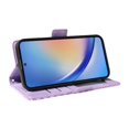 thumbnail image 2 of Funda GANGXUN para Samsung Galaxy A35 5G con diseño acolchado elegante, cuero PU, protección total y ajuste preciso, 2 of 5