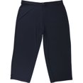thumbnail image 2 of Alfani - Pantalones culotte de punto suave para mujer, azul, extragrande Alfani  culottes, 2 of 2
