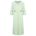thumbnail image 3 of Lejafay Robe Décontractée à Manches Longues pour Filles, Vert Clair 130, 3 of 6