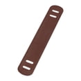 thumbnail image 2 of Bunblic Leather Shoulder Strap Pad Fixing Replacement for Satchels Backpacks Handbag brown S, 2 of 8