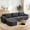 Gray, variant on AISWORD 112" Modern L Shaped Modular Sectional Sofa, Cloud Sectional Deep Seat Couch, 4 Seater High-Density Memory Foam Couch Chenille Sofa, Boneless Couches for Living Room, No Assembly, Grey