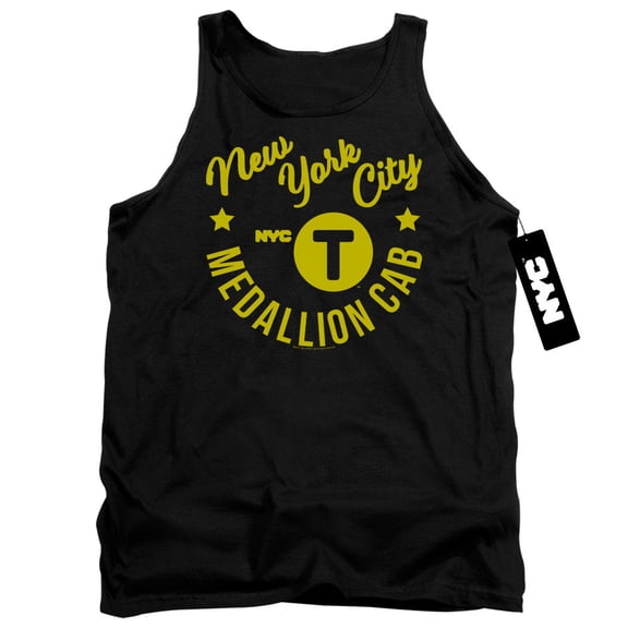New York City - Nyc Hipster Taxi Tee - Tank Top - Medium
