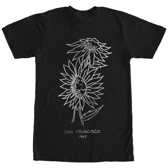 Men's Lost Gods San Francisco 1967  Graphic Tee Black Large