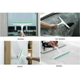 thumbnail image 3 of AUPERTO Silicone Glass Squeegee, Shower Squeegee for Shower Door, Bathroom, Window and Car Glass Rose red, 3 of 8