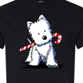 thumbnail image 4 of Inktastic Candycane Cutie Westie T-Shirt, 4 of 5