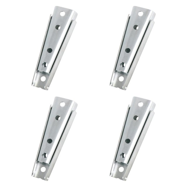Ganchos para sofá (2 unidades), conectores para sofá seccional, resistentes y fáciles de instalar. Blanco plateado