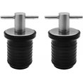 thumbnail image 1 of 2 Pcs Bouchon de Vidange de Bateau Poignée à Pression Bouchon Lombaire Accessoires de Bateau, 1 of 2