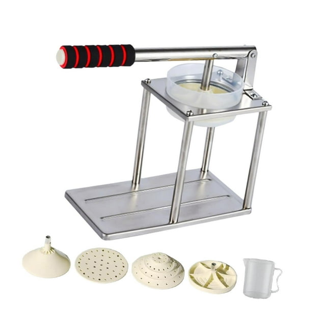 simhoa Hand Press Fruit Juicer Commercial or Household Versatile Home Fruit Crusher Flat Pointed Head
